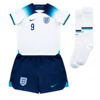 Engleska Harry Kane #9 Domaci Dres za djecu SP 2022 Kratak Rukav (+ Kratke hlače)